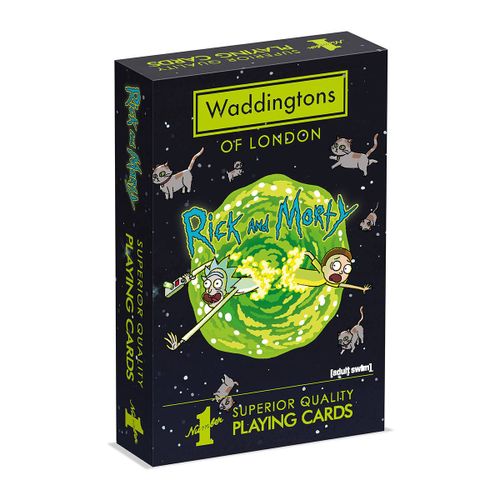 Waddingtons No. 1 Karty do gry Rick & Morty na Arena.pl