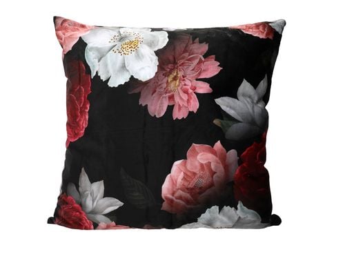 Poduszka z wypełnieniem/suwak - Kwiaty (CARMANI) na Arena.pl