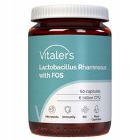 PROBIOTYK Lactobacillus Rhamnosus FOS Trawienie Jelita ODPORNOŚĆ IBS 60kaps