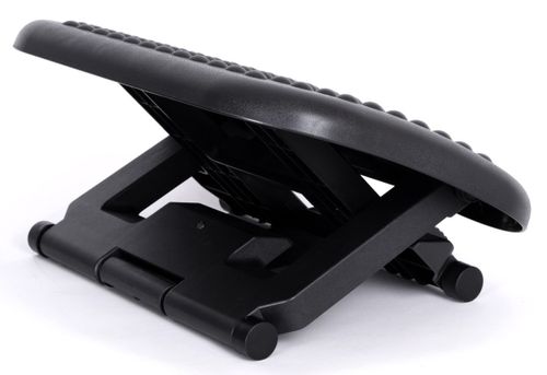 Podnóżek biurowy regulowany czarny EDUARDO na Arena.pl