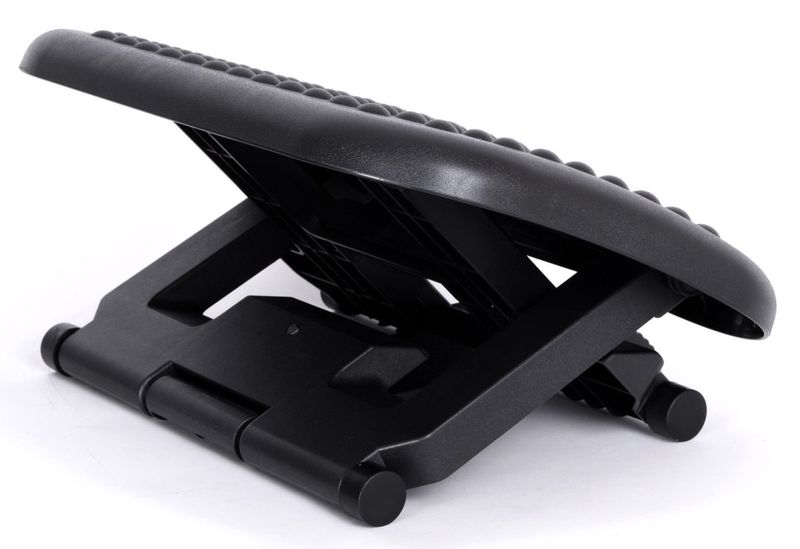 Podnóżek biurowy regulowany czarny EDUARDO zdjęcie 5