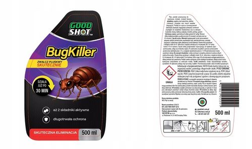 Zabójczy Preparat na Pluskwy Płyn 500ml Środek na Pluskwy BugKiller na Arena.pl