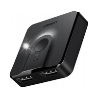 Switch przełącznik rozdzielacz HDMI - 2x HDMI 4K 60Hz czarny