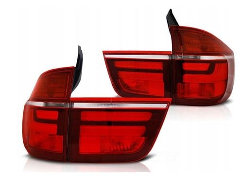 LAMPY DIODOWE BMW X5 E70 07-10 Rok LED BAR RED na Arena.pl