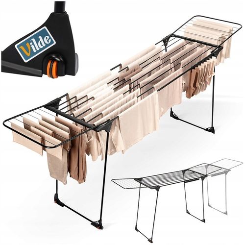 Duża SUSZARKA NA PRANIE ubrania odzież bieliznę TELESKOPOWA rozsuwana XXL na Arena.pl