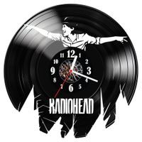 Zegar ścienny z płyty winylowej Radiohead 1337.14
