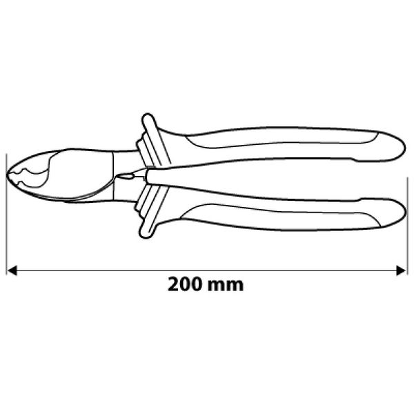 obcinak do kabli 200mm - t n01-514 zdjęcie 3