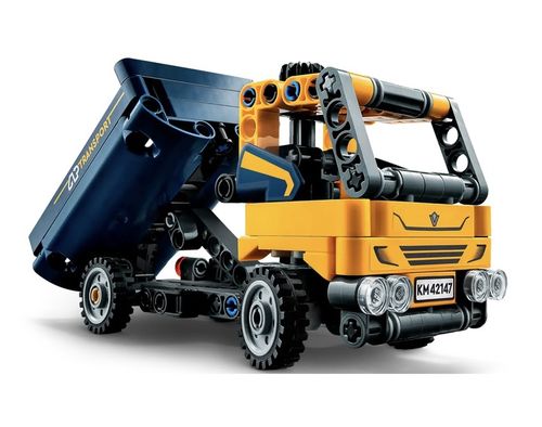 LEGO Technic wywrotka ciężarówka 2w1 klocki 42147 na Arena.pl