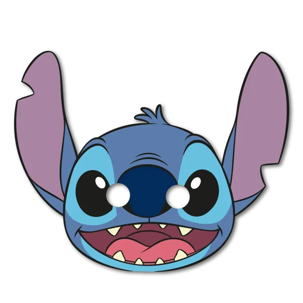maski papierowe stitch 6 szt. zdjęcie 1