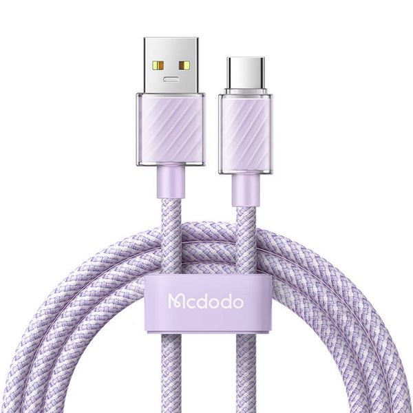 Kabel USB-A do USB-C Mcdodo CA-3655, 100W, 2m (fioletowy) zdjęcie 1