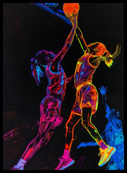 Plakat 40x55cm Mecz W Kosza zdjęcie 2