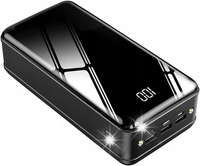 50000mAh Powerbank Lcd Pd 22.5W Szybkie Ładowanie 4 Usb Podróże