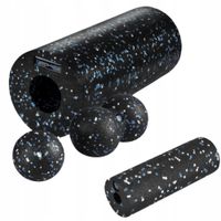 SPOKEY ZESTAW DO MASAŻU ROLLER, MINI ROLLER, PIŁECZKA I DUOBALL RULLO PLUS