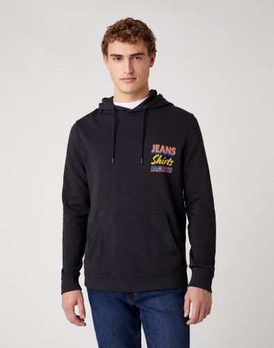MĘSKA BLUZA WRANGLER HOODIE FADED BLACK W6E6IOXV6 L na Arena.pl