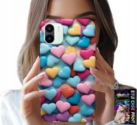 ETUI DO XIAOMI REDMI A2 - KOLOROWE SERCA MOŻLIWOŚĆ PERSONALIZACJI