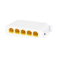EXTENDER POE SWITCH POE do kamer 5 portowy 1xPoE IN 4xPoE OUT BLOW 1Gb/s
