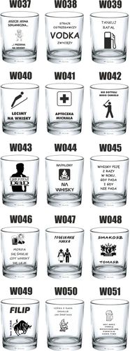 Szklanka WHISKY prezent na święta mikołajki grawer na Arena.pl