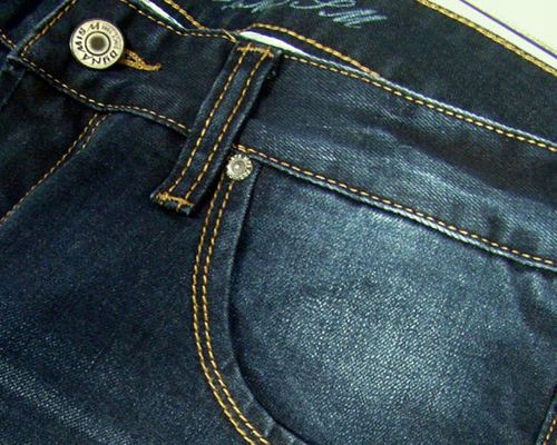 Spodnie jeans regular proste pas 90cm 34/34 -DM063 na Arena.pl
