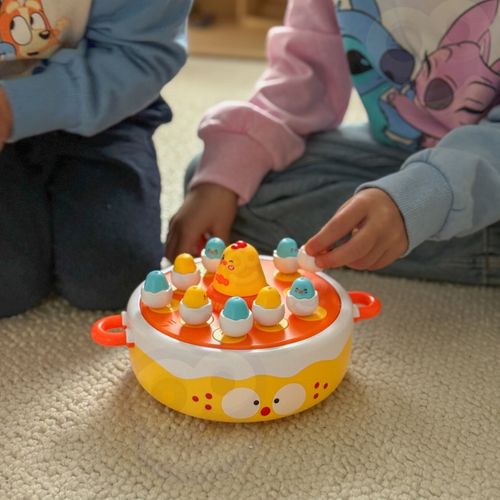 WOOPIE Gra Zręcznościowa Łowienie Kurczaczków 4w1 Katapulta na Arena.pl