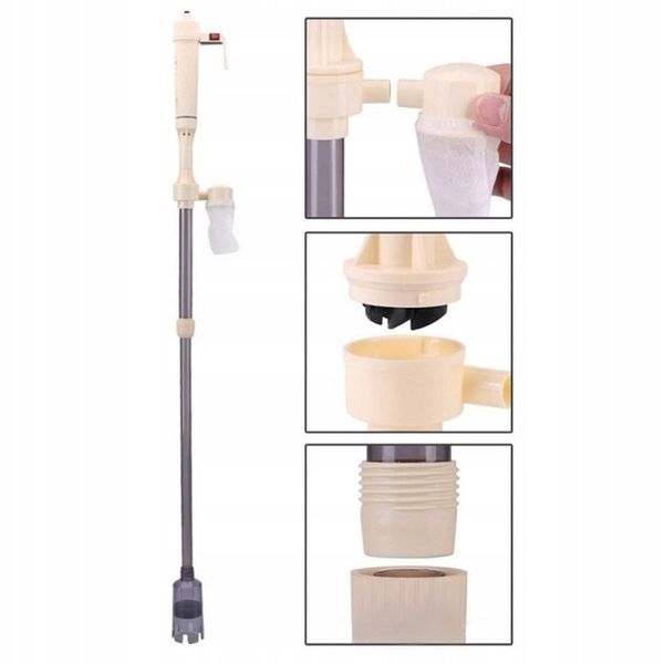 Odmulacz AG85B na baterie do akwarium + wąż 80cm zdjęcie 6