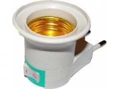 Adapter wtyczka e27 na gniazdo 230v na Arena.pl