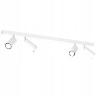Lampa Wisząca Spot HUDSON Biały 4xGU10 90cm Lampa Sufitowa Do Pokoju Domu