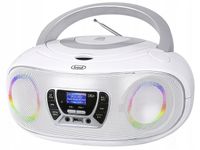 BOOMBOX RADIO DAB ODTWARZACZ CD MP3 USB LCD budzik