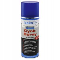 Beko Alu Cynk Spray 400ML Srebrzysty Antykorozyjny Zabezpiecza