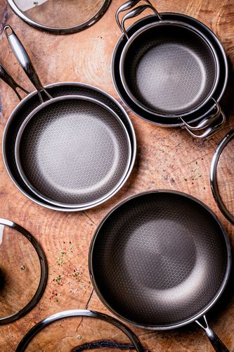 Zestaw profesjonalnych garnków Mitsu 20 24 cm Plaster miodu Na indukcje na Arena.pl