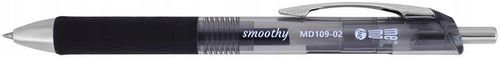 Pióro żelowe MemoBe Smoothy 0.5mm czarny x15 na Arena.pl