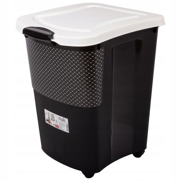 Pojemnik na karmę na kółkach Rotho ARCHIE 38L 18kg zdjęcie 3