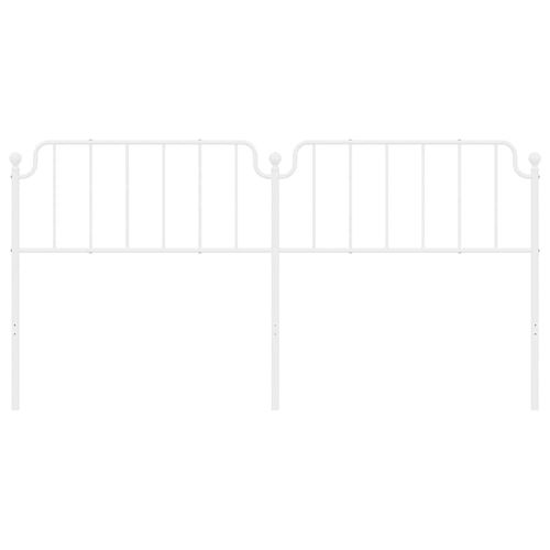 Metalowe wezgłowie, białe, 193 cm na Arena.pl