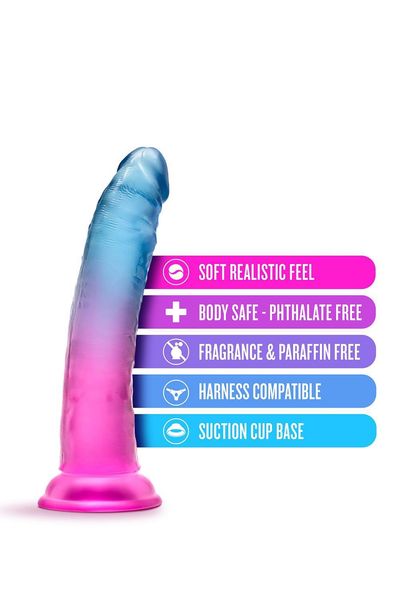 B Yours Beautiful Sky 7 Inch Dildo Sunset zdjęcie 5