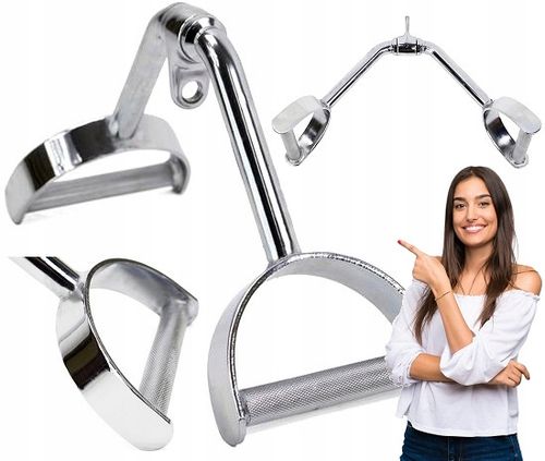 Drążek poręcz do WYCIĄGU uchwyt podwójny HMS metal na Arena.pl