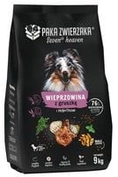 Zdrowa karma dla psów małych ras Paka Zwierzaka Wieprzowina z gruszką 9kg