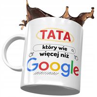 Kubek Dla Taty Ojca Na Dzień Taty Na Prezent Z Nadrukiem Ze Zdjęciem