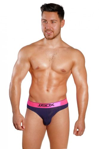 Stringi męskie JJSOX Neon Navy M na Arena.pl
