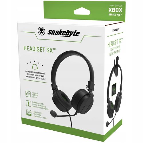 Snakebyte Słuchawki Gamingowe HEAD:SET SX na Arena.pl