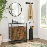 Szafka komoda kredens ze szklaną półką vintage