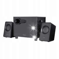 GŁOŚNIKI KOMPUTEROWE 2.1 SUBWOOFER ZASILANIE USB 18W PC LAPTOP KOMPAKTOWE