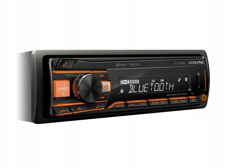ALPINE UTE-201BT / UTE-200BT/ BT / FLAC / USB / MULTICOLOR / AUX zdjęcie 11