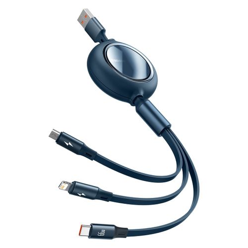 Baseus kabel USB 3w1 rozwijany na Arena.pl