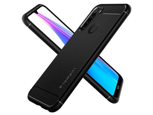 Etui Spigen Rugged Armor do Xiaomi Redmi Note 8T Matte Black na Arena.pl