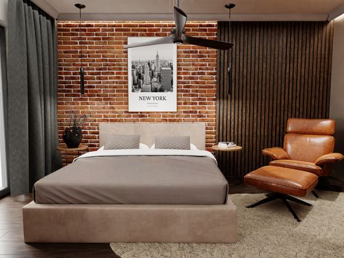 ŁÓŻKO TAPICEROWANE DO SYPIALNI 140x200 ŁÓŻKO PODWÓJNE Z POJEMNIKIEM BEŻOWE na Arena.pl