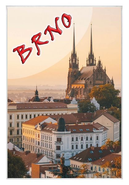 Brno II - magnes szklany zdjęcie 1