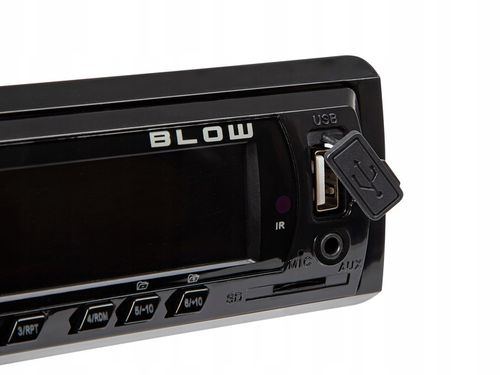 RADIO SAMOCHODOWE BLUETOOTH 1 DIN USB SD AUX RDS EQUALIZER WYŚWIETLACZ LCD na Arena.pl