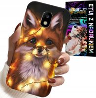 ETUI DO SAMSUNG GALAXY J5 2017 - SŁODKI LISEK ZWIERZĘTA LEŚNE CASE +SZKŁO