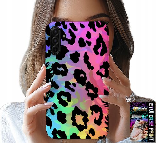 ETUI DO SAMSUNG GALAXY A17 5G - KOLOROWA TĘCZOWA PANTERKA PLECKI SZKŁO na Arena.pl