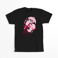 Koszulka Czarna Hazbin Hotel - WYBIERZ FASON KOSZULKI Męska 4XL