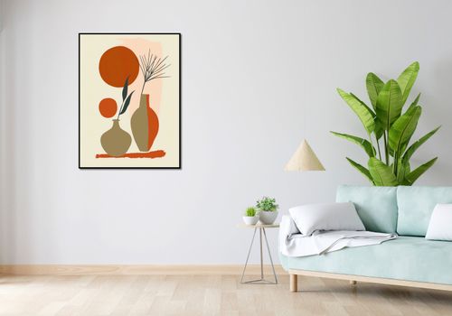 Plakat 75x100cm Wazy w Czerwieni na Arena.pl